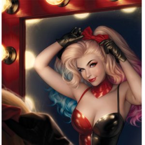 Harley Quinn #1 Art Print (Warren Louw)