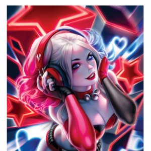 Harley Quinn Art Print (Warren Louw)