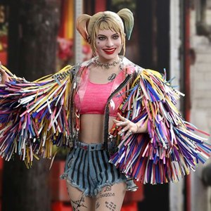 Harley Quinn Caution Tape Jacket