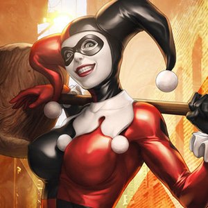 Harley Quinn Gotham Sirens Art Print (Stanley Lau)
