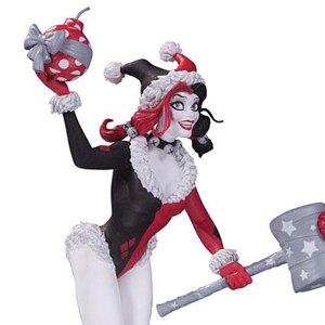 Harley Quinn Holiday Red White Black (Amanda Conner)