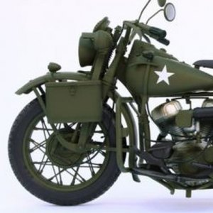 Harley-Davidson Motorcycle Olive Drab