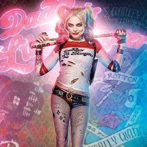 Harley Quinn Stand Collector Print