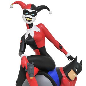 Harley Quinn On Gift-Wrapped Batman