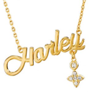 Harley Quinn's Harley Necklace (Gold-Plated)