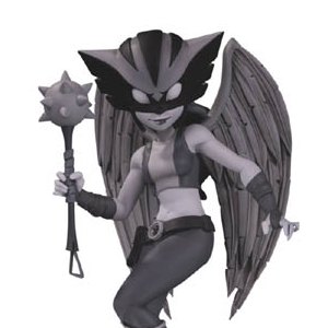 Hawkgirl Black White (Chrissie Zullo)