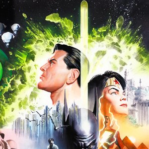 History Of DC Universe Art Print (Alex Ross)
