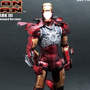 Iron Man MARK 3 Battle Damaged (studio)