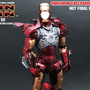Iron Man MARK 3 Battle Damaged (Sideshow) (studio)