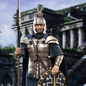 Imperial Legion Roman Praetorian Guard Silver Armored