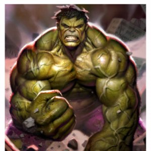 Incredible Hulk Art print (Ryan Brown)