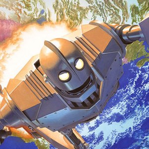 Iron Giant No Atomo I Superman Art Print  (Alex Ross)