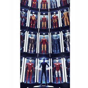 Iron Man Hall Of Armor Art Print (Chris Skinner)