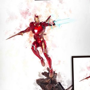 Iron Man MARK 48 Battle Diorama (Iron Studios)