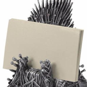 Iron Throne Business Card Holder