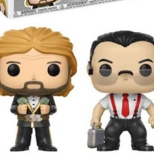 Million Dollar Man Ted Dibiase & I.R.S. Pop! Vinyl 2-PACK (Walmart)