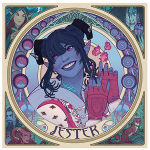 Jester Mighty Nein Portrait Series Art Print (Sam Hogg)