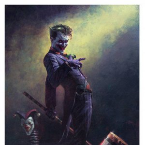 Joker Clown Prince Of Crime Art Print (Giuseppe Camuncoli)