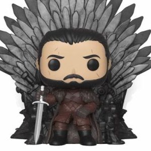 Jon Snow On Iron Throne Pop! Vinyl