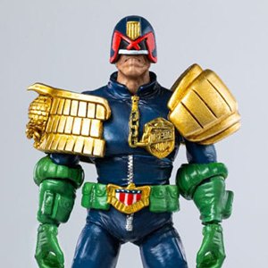 Judge Dredd Gaze Into Fist Of Dredd