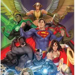 Justice League Art Print (Stjepan Sejic)