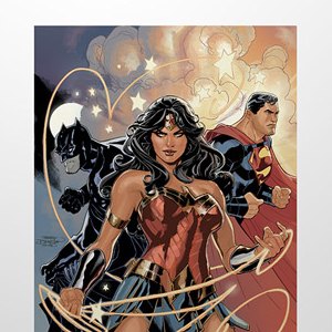 Justice League Art Print (Terry & Rachel Dodson)