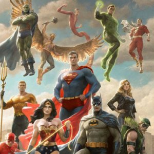 Justice League Classic Variant Art Print (Paolo Rivera)