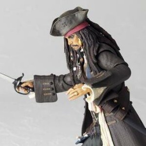 Captain Jack Sparrow (Revoltech) (studio)