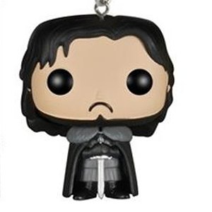 Jon Snow Pop! Keychain