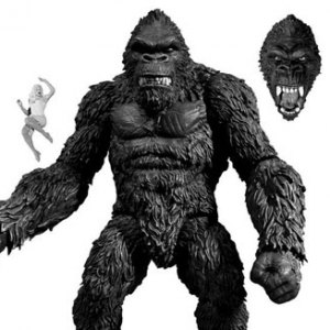 King Kong Of Skull Island Black-White (Previews)