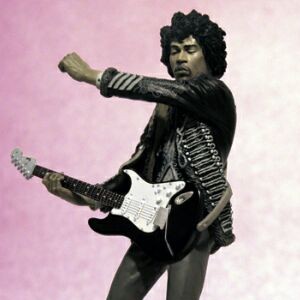 Jimi Hendrix Black-White