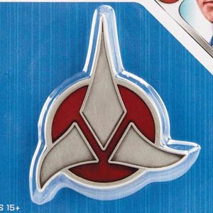 Klingon Emblem Badge Magnetic