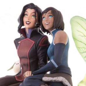 Korra & Asami In The Spirit World