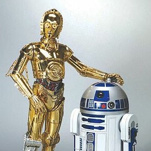 C-3PO and R2-D2 (studio)