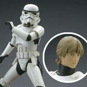 Luke Skywalker In Storm Trooper Armor (studio)