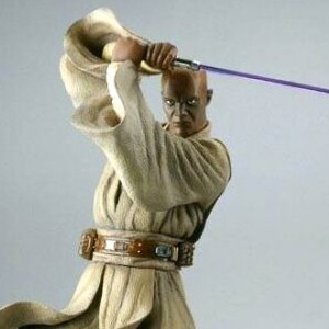 Yoda And Mace Windu (studio)