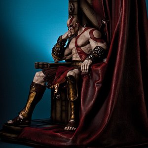 Kratos On Throne