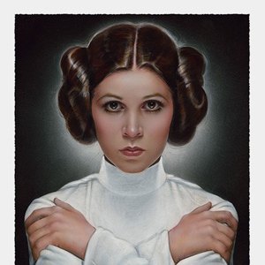 Leia Princess Of Alderaan Art Print (Olivia De Berardinis)