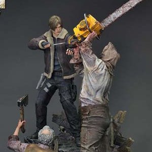 Leon S. Kennedy Vs. Chainsaw Villager Bonus Edition