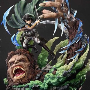 Levi Vs. Beast Titan