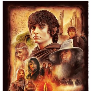 Fellowship Of The Ring Art Print (Rich Davies)