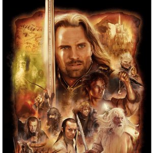 Return Of The King Art Print (Rich Davies)