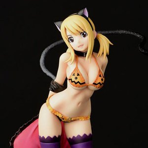 Lucy Heartfilia Halloween Cat Gravure Style