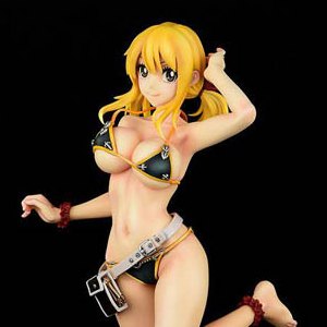 Lucy Heartfilia Swimwear Gravure Style Noir