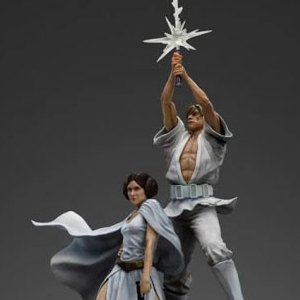 Luke & Leia Poster Deluxe (A New Hope)