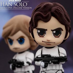 Luke Skywalker And Han Solo Stormtrooper Disguise Cosbaby