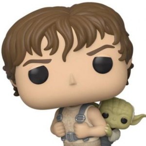 Luke With Yoda Dagobah Training Pop! Vinyl (Empire Strikes Back 40th Anni)