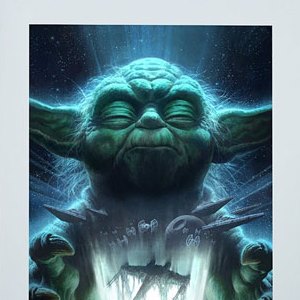 Luminous Beings Are We Art Print (Fabian Schlaga)