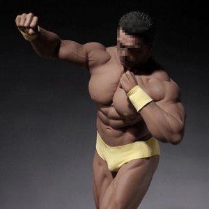 Super Flexible Male Muscular Seamless Body M34