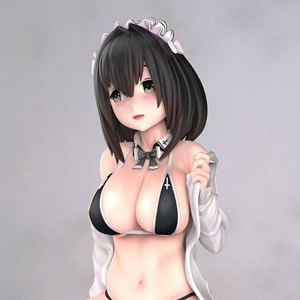 Maid Black Bikini Chan